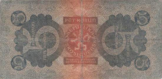 5 Kronen 1921 p.15 Serie 1